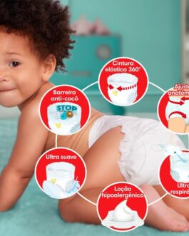 Fralda Pampers Pants Premium Care G – 68 fraldas
