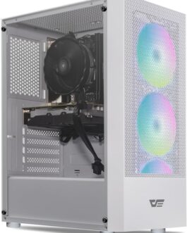 PC Gamer Mancer, AMD RYZEN 5 5500, Placa de Video RTX 3050 6GB, 16GB DDR4, SSD 1TB, Fonte 600W 80 Plus