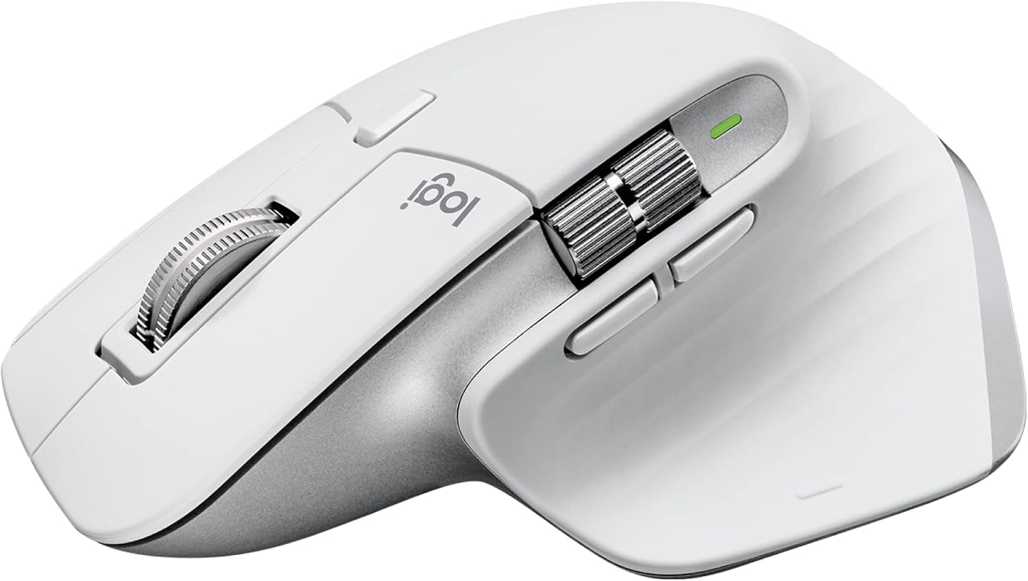 Mouse sem fio Logitech MX Master 3S com Sensor Darkfield para Uso em Qualquer Superfície, Design Ergonômico, Clique Silencioso, Conexão USB ou Bluetooth – Cinza Claro Mouse sem fio Logitech MX Master 3S com Sensor Darkfield para Uso em Qualquer Superfície, Design Ergonômico, Clique Silencioso, Conexão USB ou Bluetooth – Cinza Claro