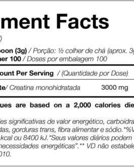 Black Skull Creatine Pure Monohydrate – 300 g