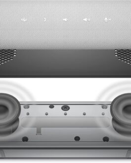 Dell SP3022 Alto-falante USB para computador, laptop, monitor, conferência de negócios – mini alto-falante soundbar, cancelamento de eco de ruído AI, áudio full duplex, 2 x 1,8 W, certificado MS-Teams