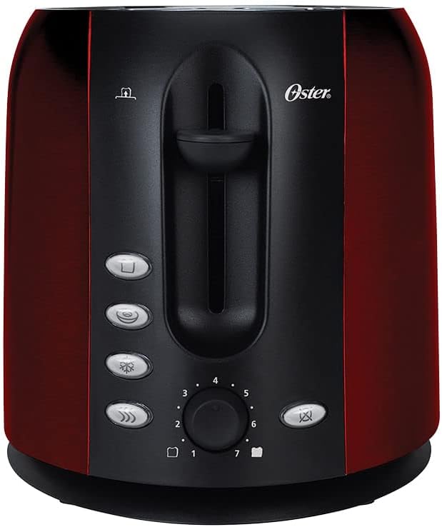 Torradeira Chrome Red 127V Vermelho Oster - Imagem 4