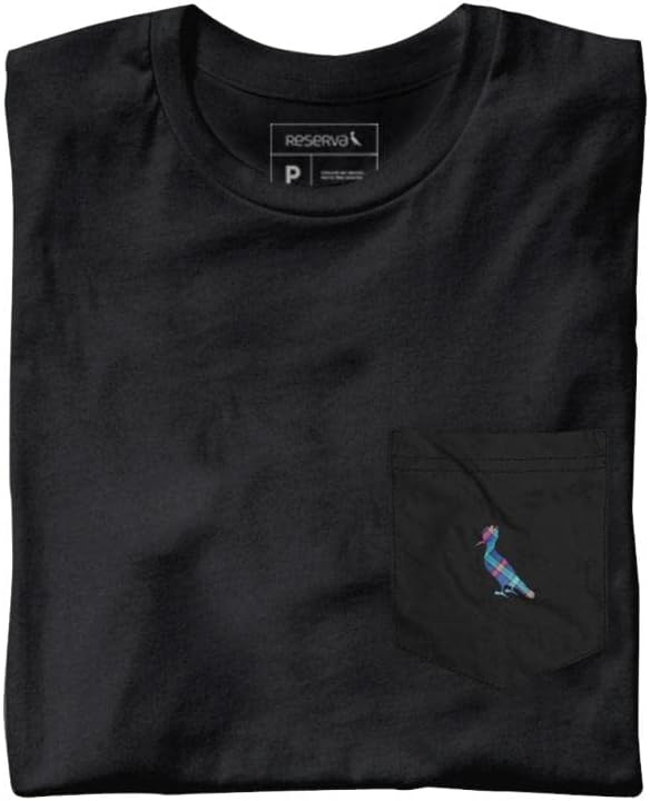 Camiseta Bolso Cb Pica-pau Xadrez Reserva Camiseta Bolso Cb Pica-pau Xadrez Reserva