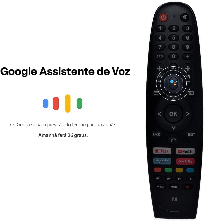 Smart TV DLED 43 Full HD Multi Essencial Android 11 3HDMI 2USB - Imagem 4