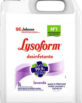 Lysoform Lavanda, Desinfetante Líquido, Limpeza Casa, 5L