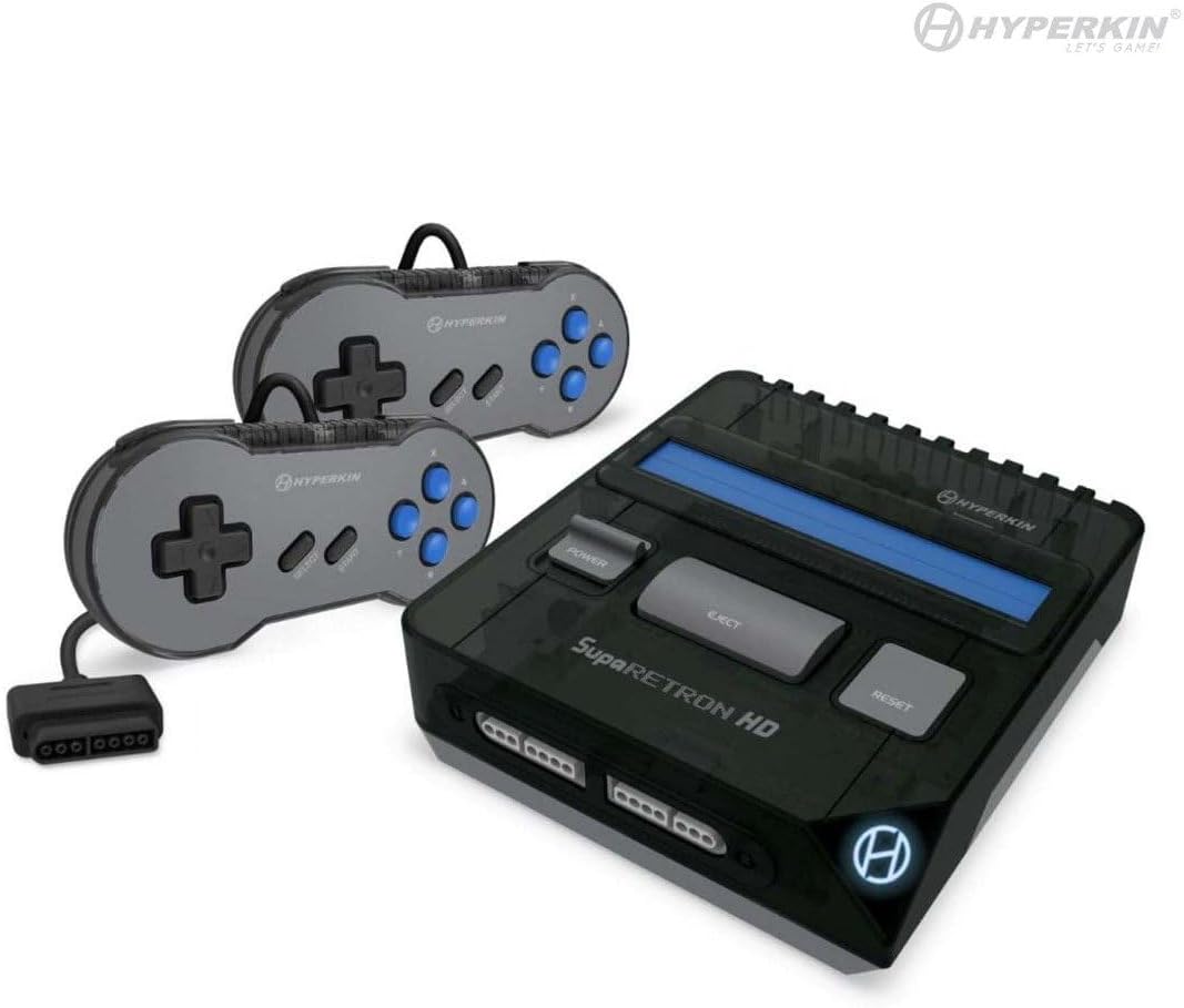 Hyperkin Suparetron HD Gaming Console for Super NES/ Super Famicom (Space Black) - Super NES - Imagem 3
