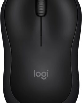 Mouse Sem Fio Logitech M240 com Conexão Bluetooth, Clique Silencioso, Design Ambidestro Compacto, Bateria de 18 Meses, Compatível com Windows, macOS, ChromeOS – Preto