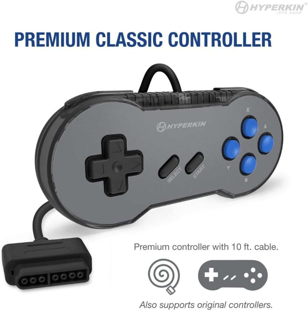 Hyperkin Suparetron HD Gaming Console for Super NES/ Super Famicom (Space Black) - Super NES - Imagem 4