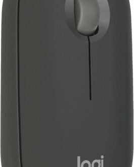 Mouse sem fio Logitech Pebble 2 M350s com Clique Silencioso, Design Slim Ambidestro, Conexão Bluetooth e Pilha Inclusa – Grafite