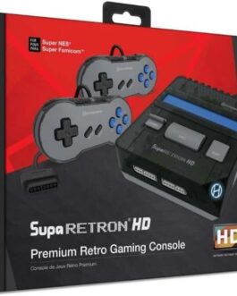 Hyperkin Suparetron HD Gaming Console for Super NES/ Super Famicom (Space Black) – Super NES