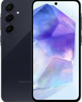 Samsung Galaxy A55 5G, Câmera Tripla Traseira de até 50MP, Selfie de 32MP, Nightography, Apagador de objetos, Design em metal e vidro, IP67, Super AMOLED 6.6″ 120Hz Vision Booster, 256GB – Azul Escuro