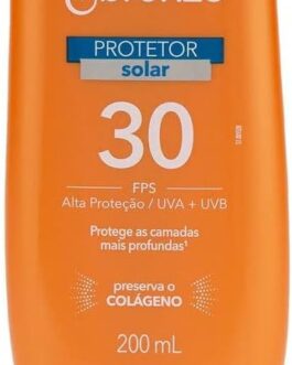 Cenoura e Bronze Kit Protetor Solar Corpo FPS 30 200ml + Facial FPS 30 50g, Cor: Branco