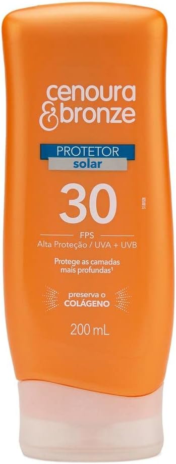 Cenoura e Bronze Kit Protetor Solar Corpo FPS 30 200ml + Facial FPS 30 50g, Cor: Branco - Imagem 2