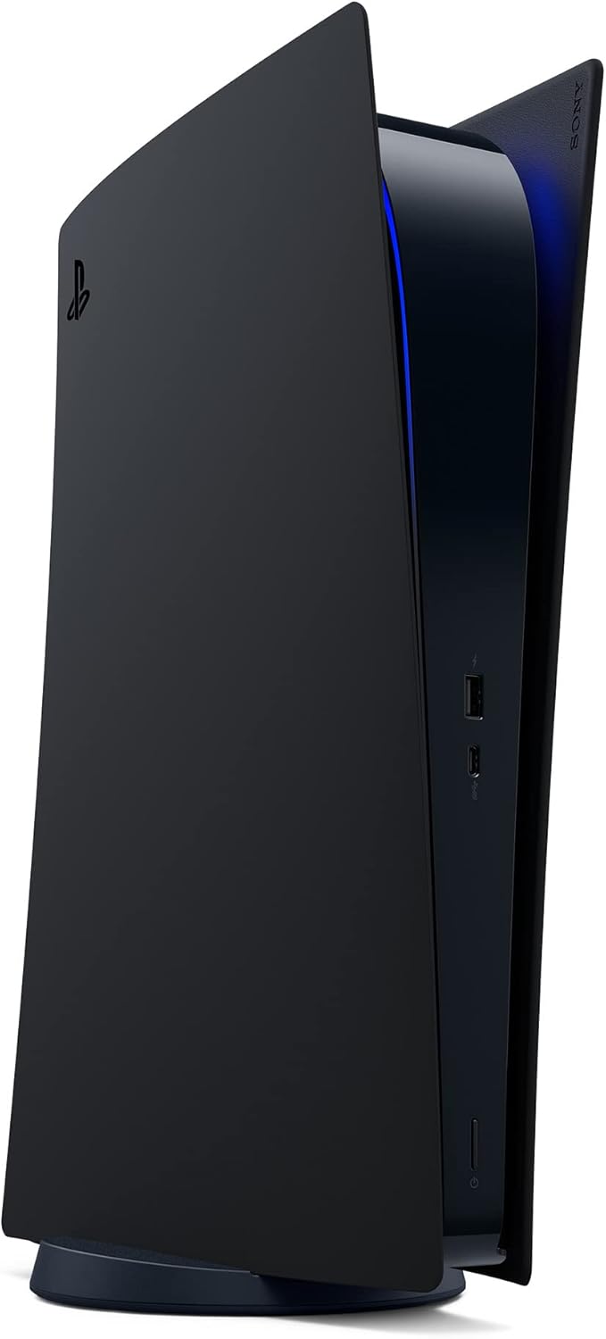 Tampas do console PlayStation®5 Digital – Midnight Black - Imagem 3