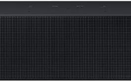 SAMSUNG Barra de som S60D 5.0ch com áudio Dolby Atmos sem fio, design multifuncional, Q-Symphony, SpaceFit Sound Pro, som adaptável, modo de jogo Pro com Alexa integrada, HW-S60D/ZA (modelo mais