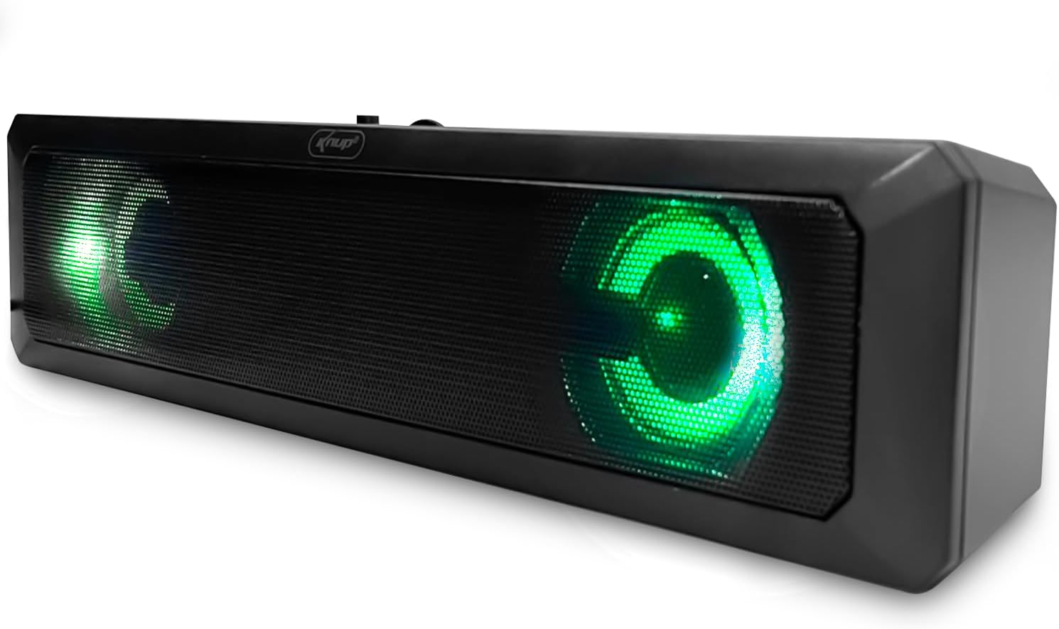 Caixa De Som Pc Computador Notebook Gamer Soundbar Gamer Caixinha de Som Subwoofer Para Tv Pc Usb Led - Imagem 5