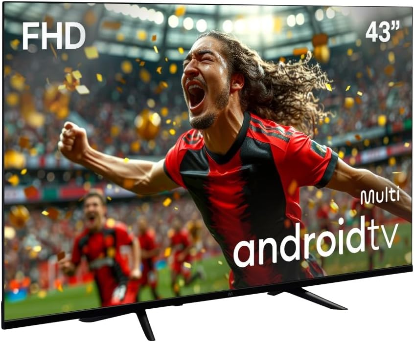 Smart TV DLED 43 Full HD Multi Essencial Android 11 3HDMI 2USB