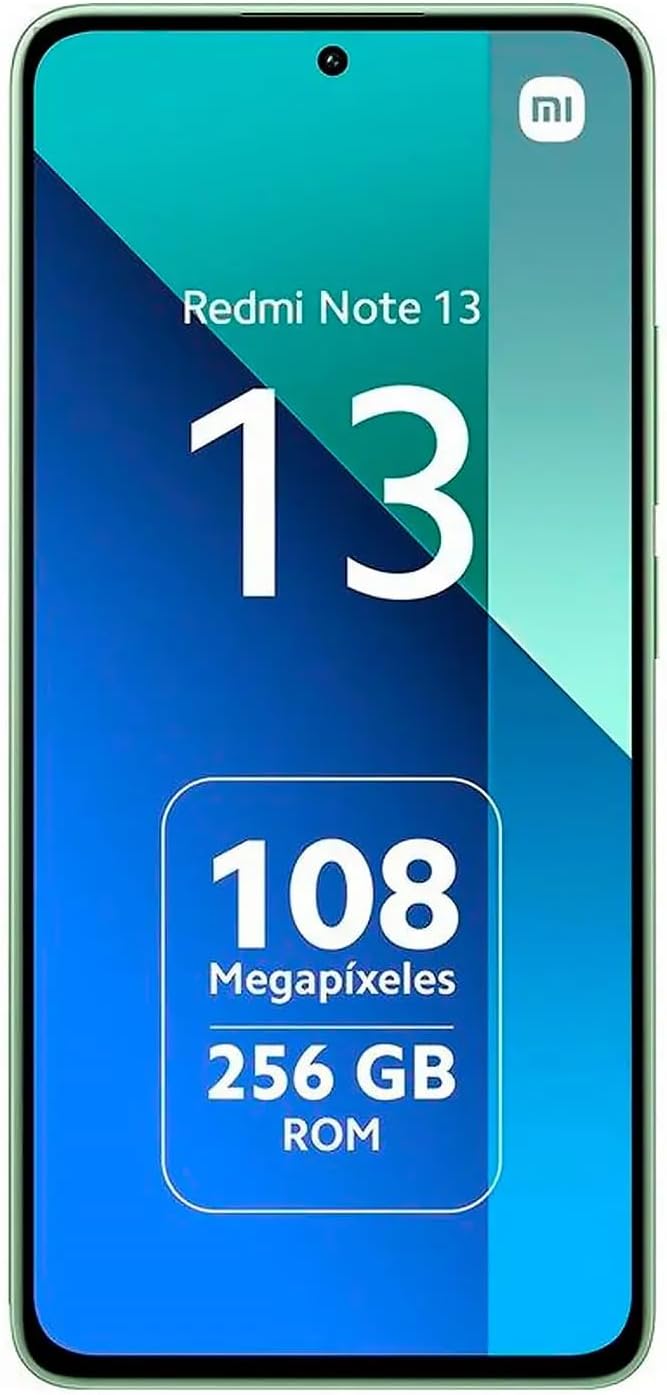 Smartphone Xiaomi Redmi Note 13 8+256G Powerful Snapdragon® performance 120Hz FHD+ AMOLED display 33W fast charging with 5000mAh battery No NFC (Green) - Imagem 2
