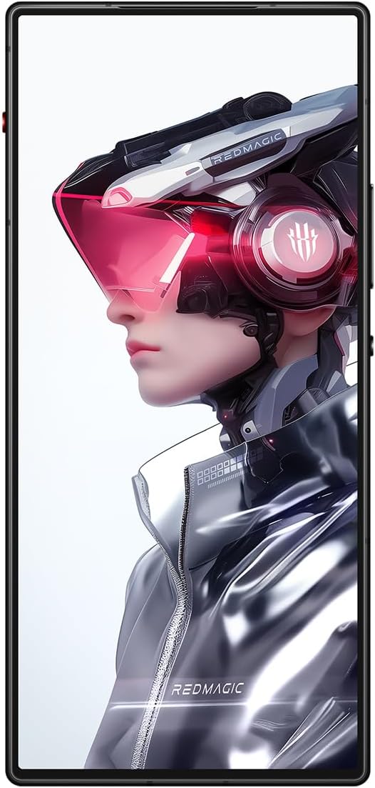 REDMAGIC 10 Air 120Hz Telefone para jogos, 5G Android Smartphone, 12GB RAM+256GB ROM, Snapdragon 8 Gen 3, 6.8" AMOLED Tela cheia, FHD+, 50MP Câmera, Dual-Sim, Celular desbloqueado Preto - Imagem 2