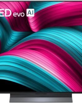 Smart TV 4K 77″ LG OLED evo OLED77C5 Processador α9 AI Ger8 Painel 144Hz Intensificador de Brilho Ultra Slim Design G-Sync FreeSync Dolby Vision Dolby Atmos