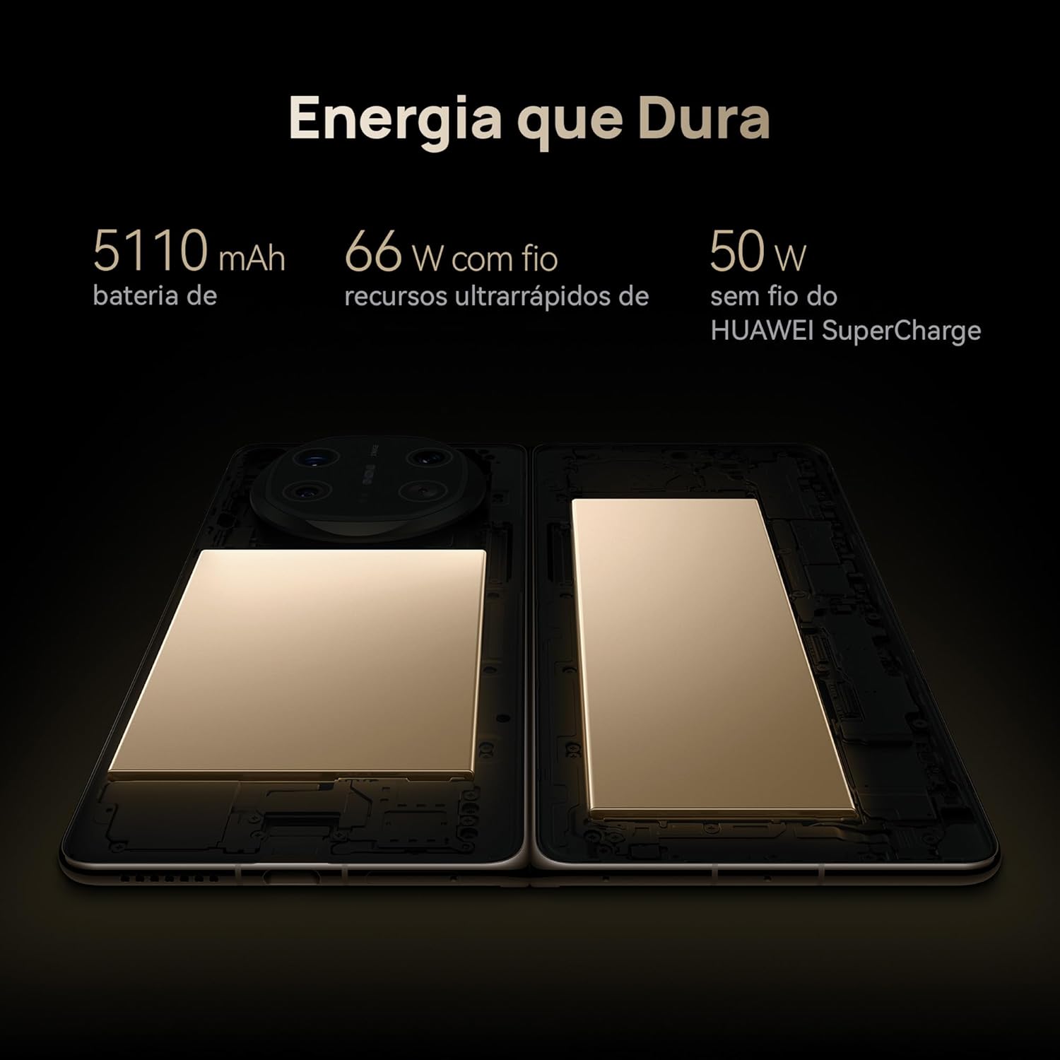 Smartphone, HUAWEI Mate X6, 12GB+512GB, Ultrafino e Durável, Câmera Ultra Chroma, Inovador Multitarefas, Tela HUAWEI X-True, Preto - Imagem 9
