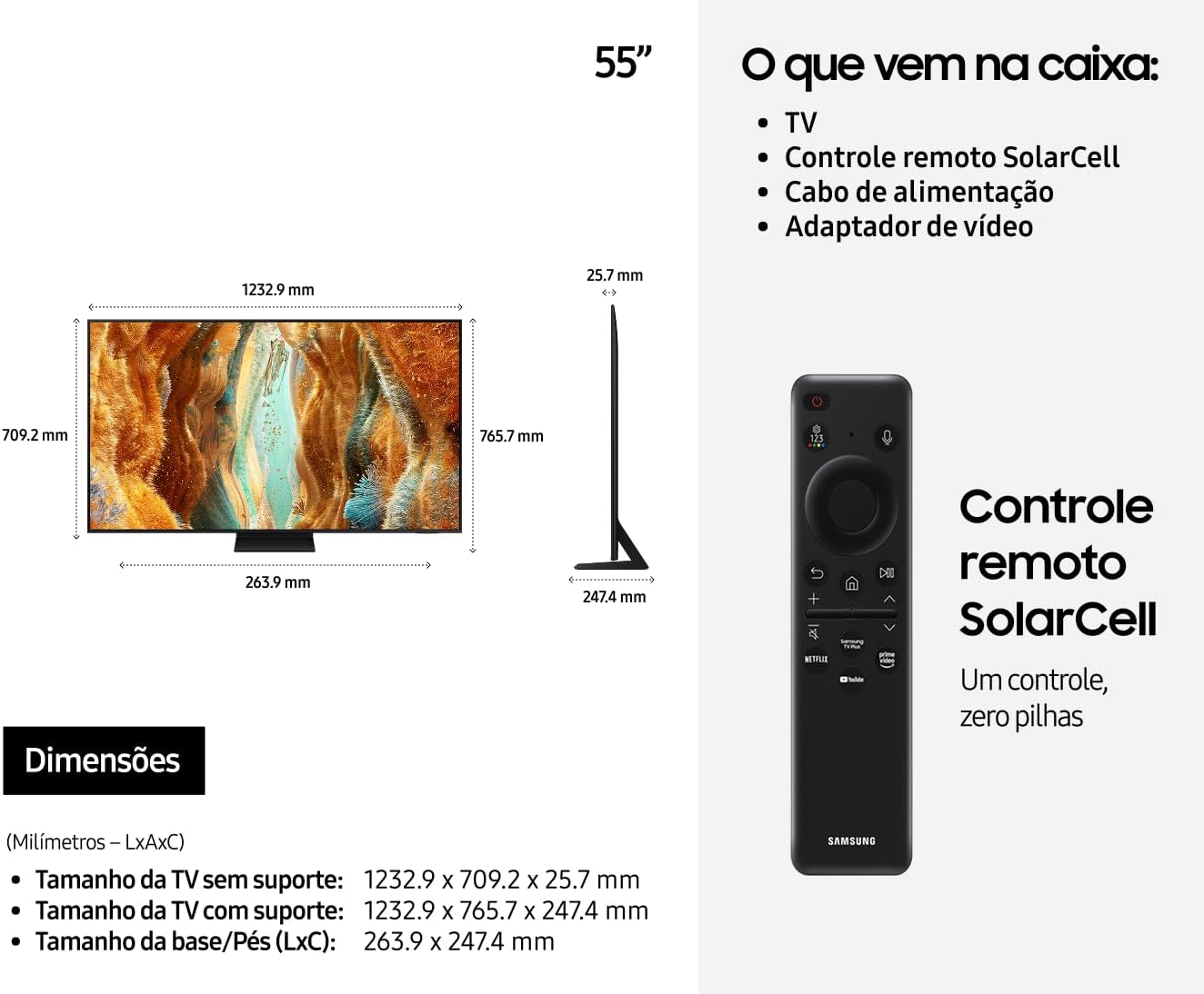 Samsung Vision AI TV 55" NEO QLED ULTRA 4K QN70F 2025 - Imagem 8