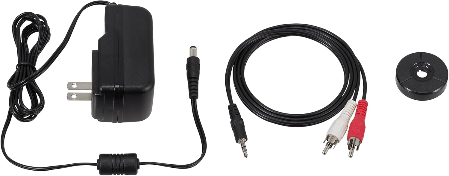 Toca-Discos Audio-Technica Sem Fio com acionamento automático por correia (Belt-Drive) AT-LP60XBT-BK, Preto, Bivolt 120/240V - Imagem 5