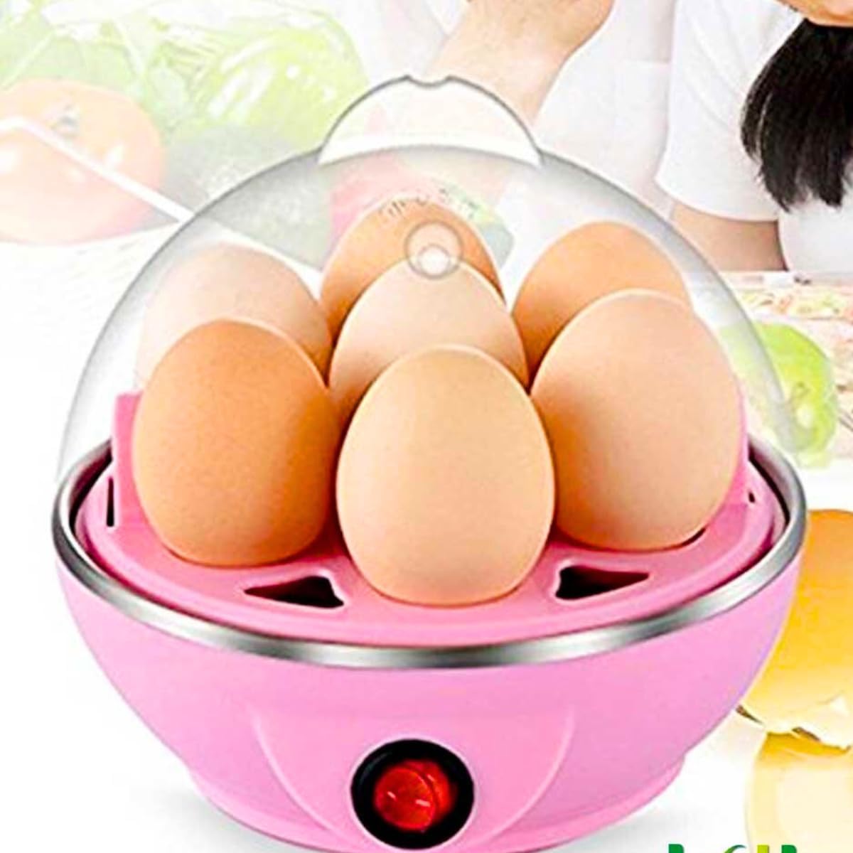 Panela Eletrica Para Cozinhar Ovos 110 Volts Cozedor Eletrico Egg Cooker Cores Sortidas - Imagem 7