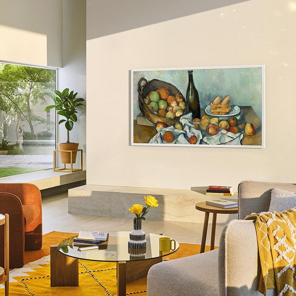 'Samsung Vision AI TV43" The Frame 4K LS03F 2025, Tela Matte antirreflexo, Molduras customizáveis, Modo Arte, Suporte de parede incluso, One Connect, Dolby Atmos®, 7 Anos de Atualização - Imagem 7
