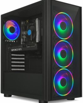 PC Gamer Completo Skill New G, AMD Ryzen 5 8600G, 16GB DDR5 5600 Mhz, SSD M2 512GB, Monitor 24″ 180HZ -SKN007
