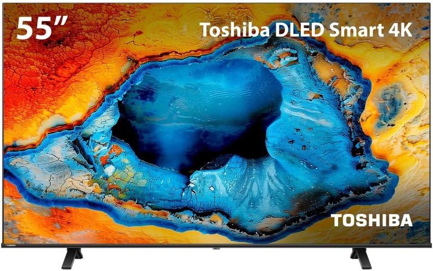 Smart TV DLED 55″ 4k Toshiba 55C350NS VIDAA 3 HDMI 2 USB Wi-Fi – TB030M Smart TV DLED 55″ 4k Toshiba 55C350NS VIDAA 3 HDMI 2 USB Wi-Fi – TB030M