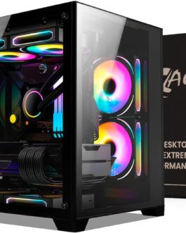 Pc Gamer Computador Completo NoLag AMD Ryzen 7 8700G, Radeon Graphics 780M, 32GB DDR5, SSD 1TB NVMe, Gabinete RGB