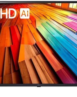 Smart TV 4K 43″ LG UHD 43UT8000 Processador α5 Ger7 AI Alexa/Chromecast integrado Otimizador de Jogos webOS 24 compatível com Controle Smart Magic