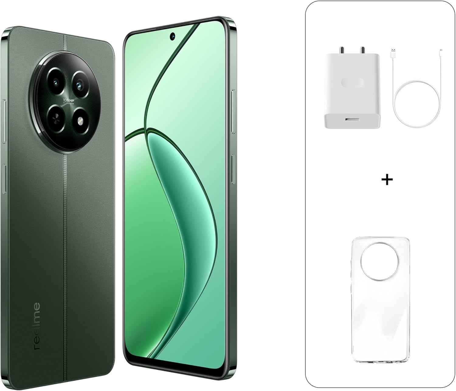 Smartphone Realme 12 5g Dual Sim 6.72" 8GB/256gb Woodland Green, Verde - Imagem 5