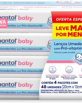 Bepantol Baby Leve 4 Pague 3 Kit 192 Lenços Umedecidos