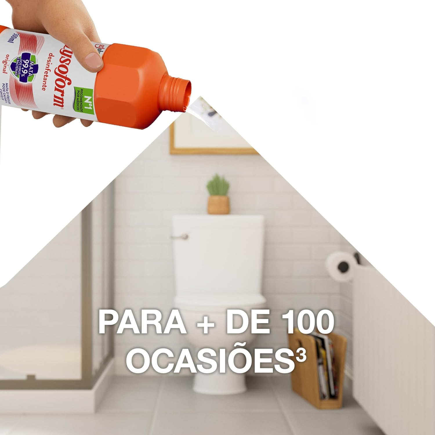Lysoform Lavanda, Desinfetante Líquido, Limpeza Casa, 5L - Imagem 5