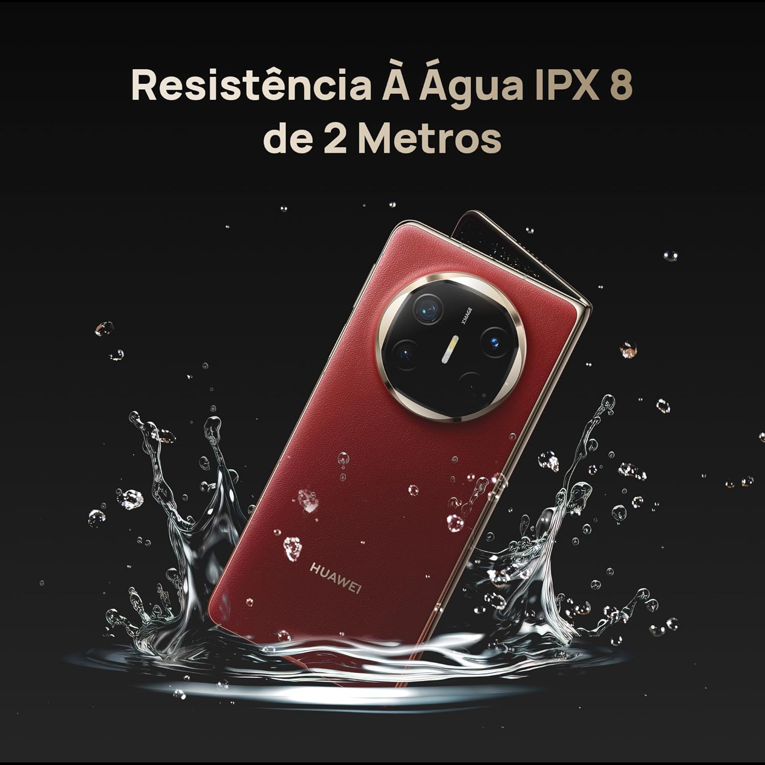 Smartphone, HUAWEI Mate X6, 12GB+512GB, Ultrafino e Durável, Câmera Ultra Chroma, Inovador Multitarefas, Tela HUAWEI X-True, Preto - Imagem 10