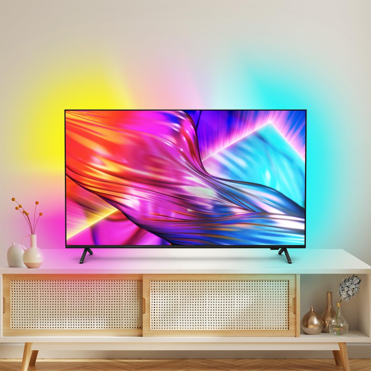 PHILIPS, Smart TV, Ambilight THE ONE 65" 4K 144 Hz, 65PUG8929/78, P5, DTS Play-Fi, Freesync, Dolby Vision e Atmos, 40 WRMS - Imagem 8