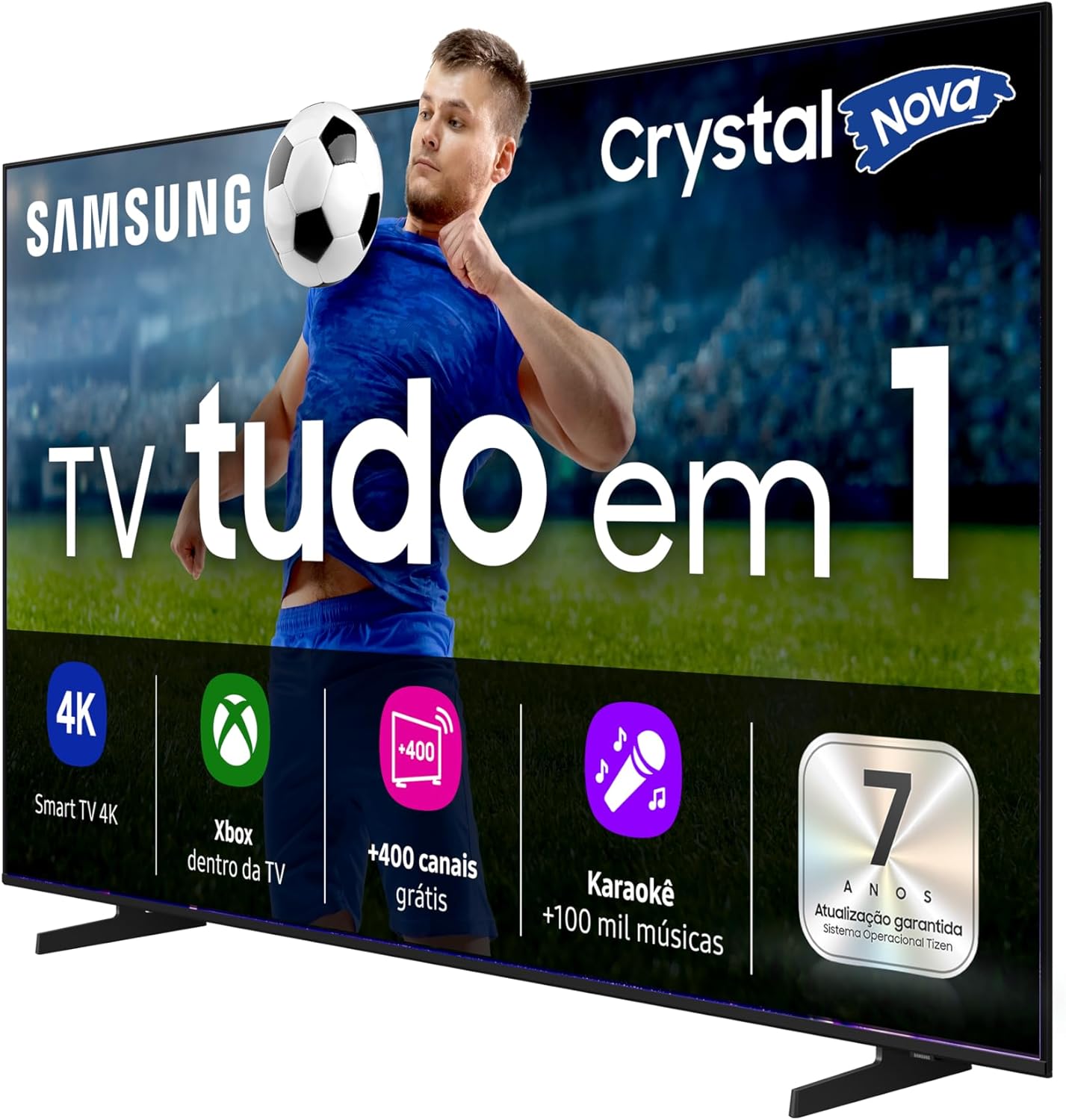 Samsung Smart TV 55" Crystal UHD 4K U8600F 2025 - Imagem 2