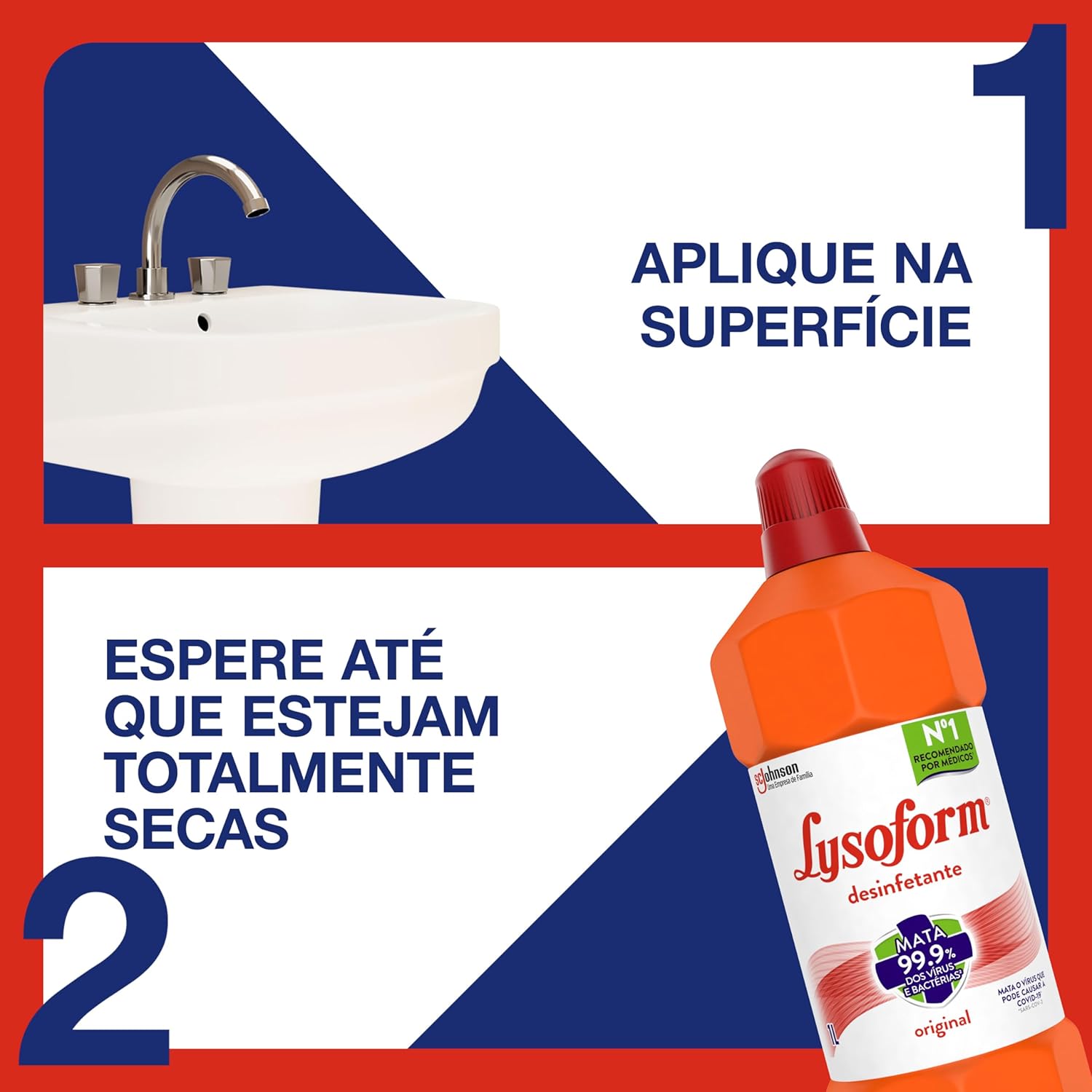 Lysoform Lavanda, Desinfetante Líquido, Limpeza Casa, 5L - Imagem 6