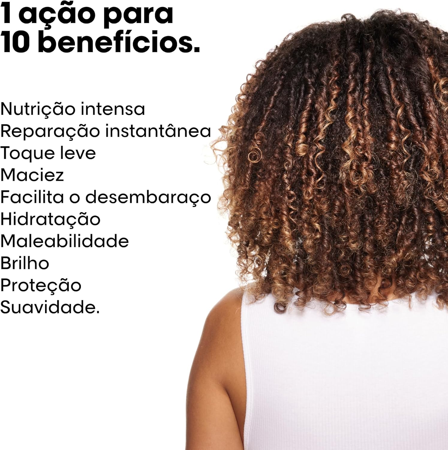 L'Oréal Professionnel Óleo 10 em 1 Absolut Repair | Multi-benefícios para cabelos secos e danificados | Repara e Promove Brilho | Com Gold Quinoa e Proteínas - Imagem 7
