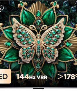 Smart TV TCL 75 Polegadas QLED Mini LED 4K C6K WiFi Bluetooth Google TV 4 HDMI 144Hz HDR10+ 75C6K