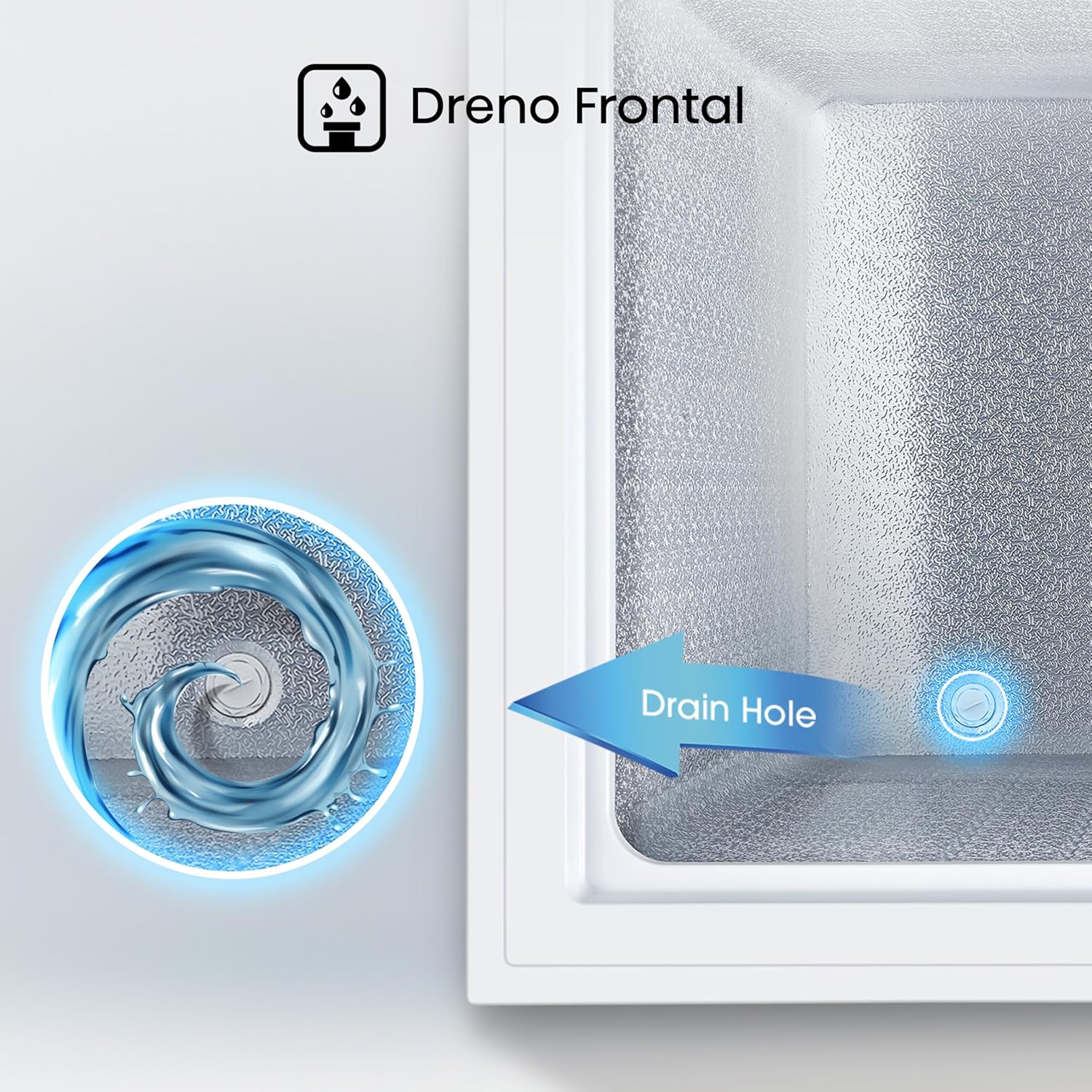 Freezer Horizontal Hisense 198 Litros Tripla Ação Branco FC257N– 220 Volts - Imagem 5