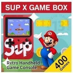 super mini game 400 em 1 completo só ligar e jogar ideal para crianças e adultos cor do console sortida