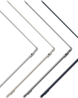 Notebook MacBook (2022) Apple com chip M2: tela Liquid Retina de 13.6 polegadas, 16GB de RAM, 256 GB de SSD. Meia-noite.