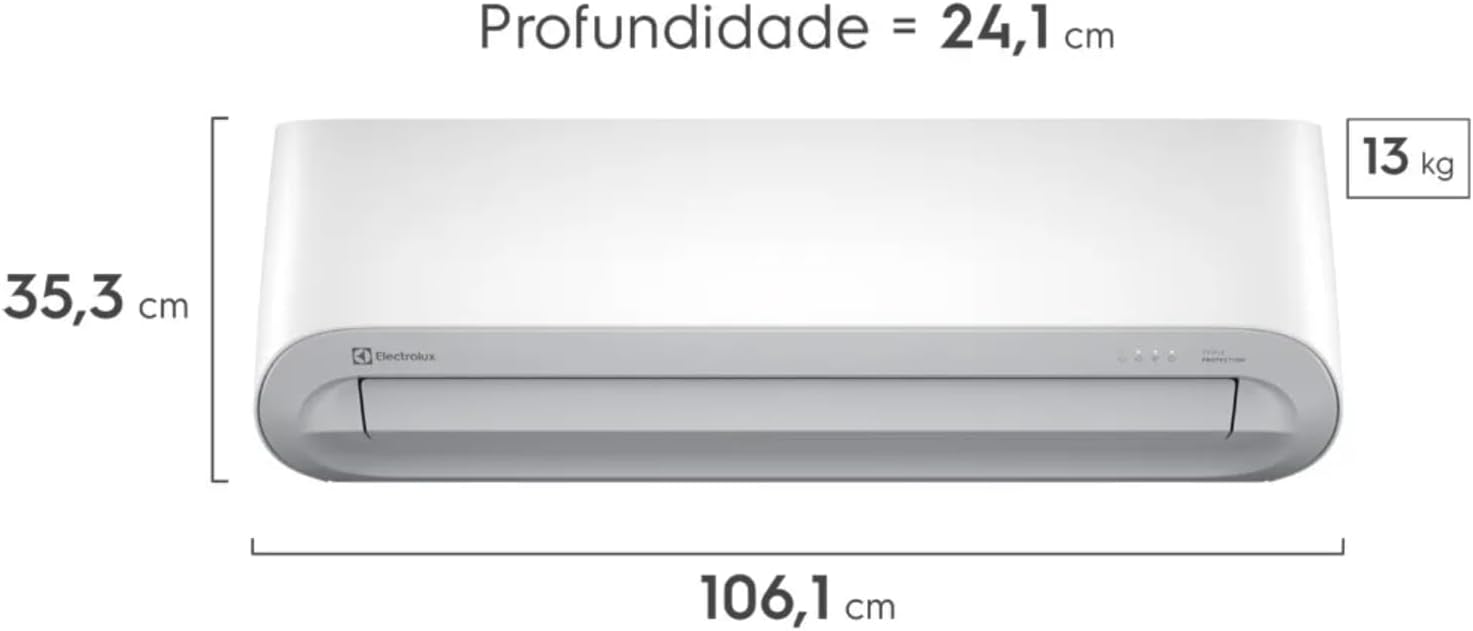 Ar-condicionado Electrolux Color Adapt 18.000 BTUs Frio (UE18F) UE18F - Imagem 2