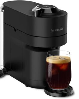 Cafeteira Nespresso Vertuo Pop+ Edição Exclusiva Amazon Preto Fosco 110V