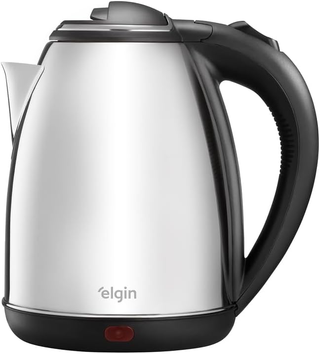 Chaleira elétrica Inox Elgin em Inox Sem fio 2 Litros 110V Chaleira elétrica Inox Elgin em Inox Sem fio 2 Litros 110V