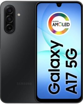 Celular Samsung Galaxy A17 5G, 128GB, 4GB, 50MP Tela 6.7″ – Preto