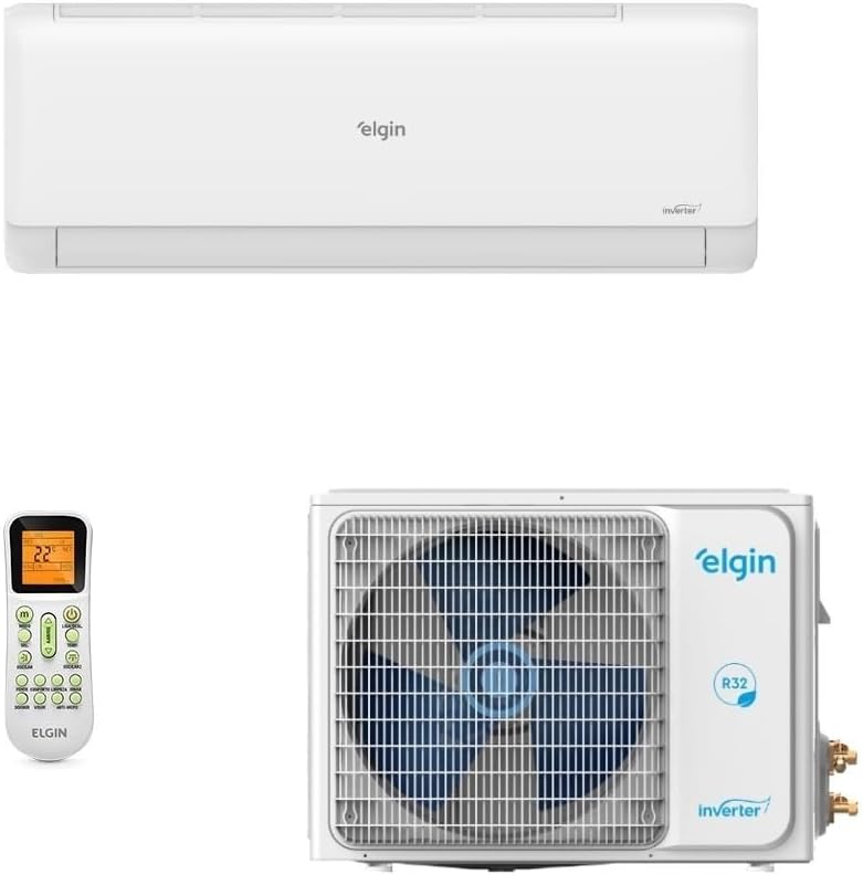 Ar Condicionado Split Hi Wall Elgin Eco Inverter II 18000 BTU/h Frio 45HJFI18C2WC – 220 Volts Ar Condicionado Split Hi Wall Elgin Eco Inverter II 18000 BTU/h Frio 45HJFI18C2WC – 220 Volts